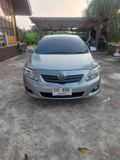 Toyota Altis 2009 1.6 G Sedan เบนซิน ไม่ติดแก๊ส เกียร์อัตโนมัติ บรอนซ์เงิน