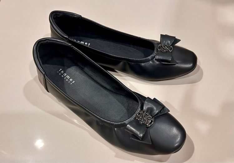 รองเท้าคัทชูสีดำหนังแท้ Thames รูปที่ 2