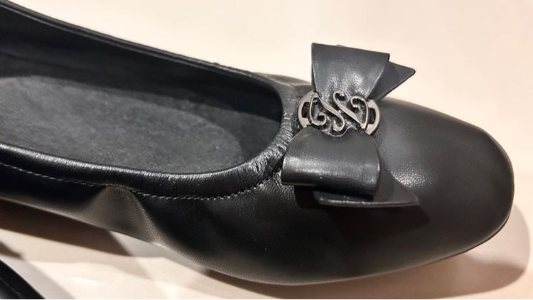 รองเท้าคัทชูสีดำหนังแท้ Thames รูปที่ 6