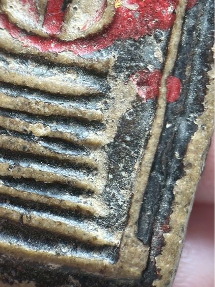 พระสมเด็จเกศไชโยเจ็ดชั้น ลงรักปิดทอง รูปที่ 9