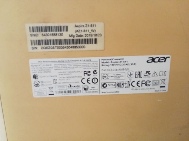 Acer all in one รูปที่ 5