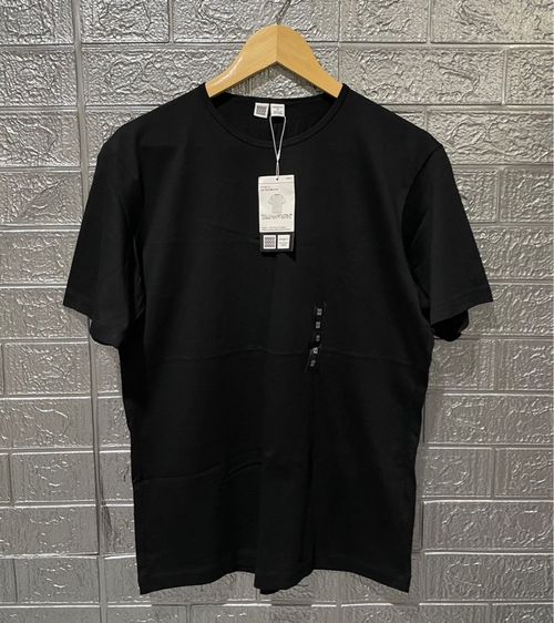 ดำ M แขนสั้น เสื้อทีเชิ้ต อื่นๆ เสื้อ Uniqlo