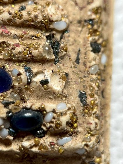 พระสมเด็จเม็ดพระธาตุพิมพ์ใหญ่ฐานแซมหลังเจดีย์พระธาตุพนม เห็นเม็ดพระธาตุชัดเจน รูปที่ 9