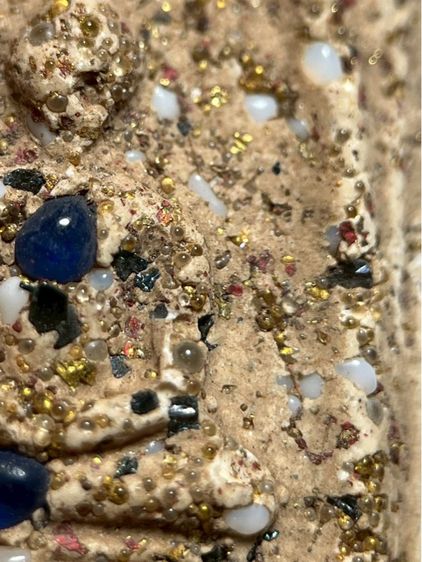 พระสมเด็จเม็ดพระธาตุพิมพ์ใหญ่ฐานแซมหลังเจดีย์พระธาตุพนม เห็นเม็ดพระธาตุชัดเจน รูปที่ 10