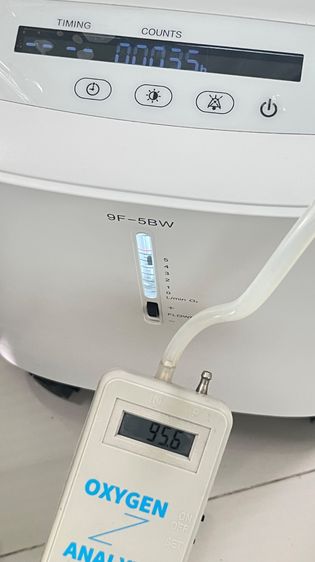 เครื่องผลิตออกซิเจนระบบไฟฟ้า Yuwell ขนาด 5 ลิตร มือ 2 รุ่น 9F-5BW  รูปที่ 4