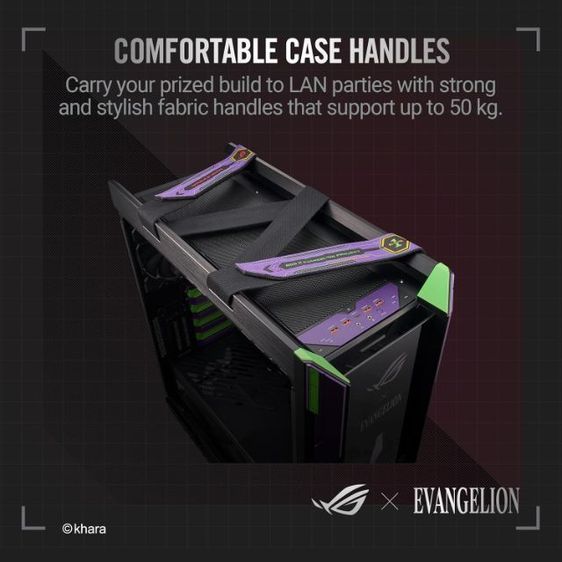 เคสคอม ROG Strix Helios gx601 EVA Edition รูปที่ 2