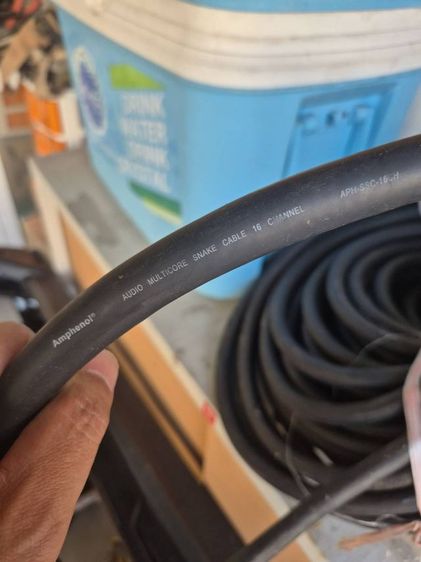 มัลตอคอรเสียง   Amphinol  16  core
52  เมตร  ขาย เหมา  8500 รูปที่ 2