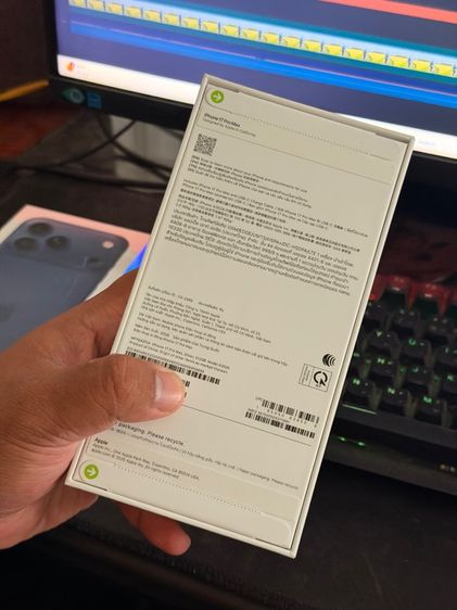 iPhone 17 Pro Max 512GB สี Silver ของใหม่มือหนึ่ง ไม่แกะ ไม่แอ็ค  รูปที่ 6