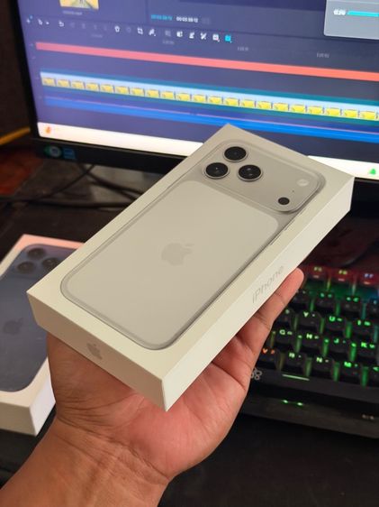 iPhone 17 Pro Max 512GB สี Silver ของใหม่มือหนึ่ง ไม่แกะ ไม่แอ็ค  รูปที่ 4