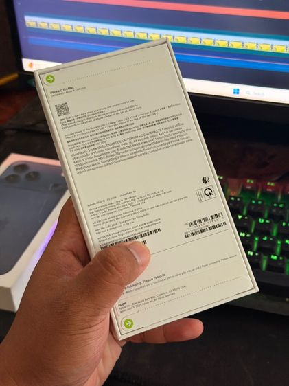 iPhone 17 Pro Max 512GB สี Silver ของใหม่มือหนึ่ง ไม่แกะ ไม่แอ็ค  รูปที่ 5