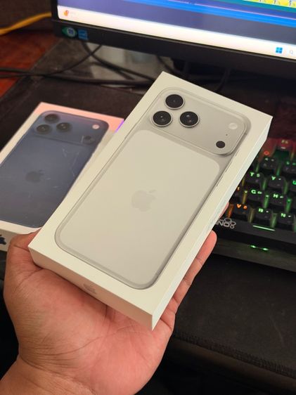 iPhone 17 Pro Max 512GB สี Silver ของใหม่มือหนึ่ง ไม่แกะ ไม่แอ็ค 
