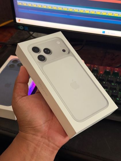 iPhone 17 Pro Max 512GB สี Silver ของใหม่มือหนึ่ง ไม่แกะ ไม่แอ็ค  รูปที่ 2