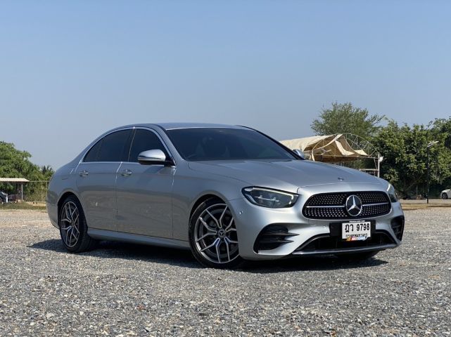 Mercedes-Benz E-Class 2022 E220 Sedan ดีเซล ไม่ติดแก๊ส เกียร์อัตโนมัติ บรอนซ์เงิน รูปที่ 4