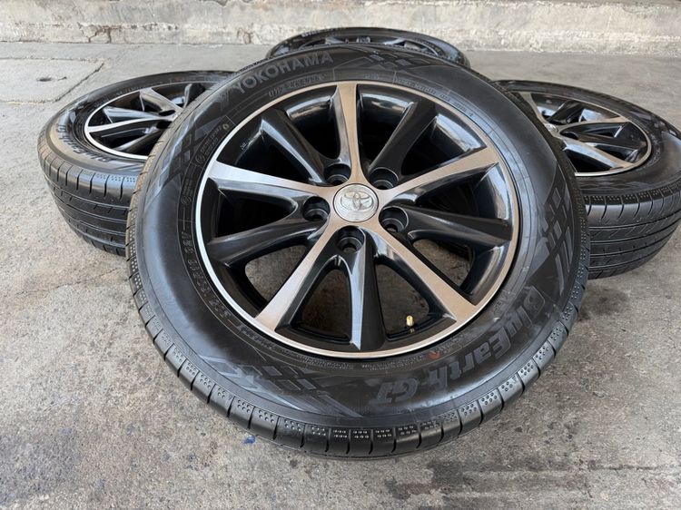 ล้อแม็กขอบ16 TOYOTA CAMRY สภาพสวยมากๆ (ล้อทำสีมาใหม่เพื่อความสวยงาม ไม่มีซ่อม) พร้อมยางYOKOHAMA205-60-16 ปี23 ปีแท้ รูปที่ 3