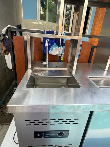 เคาน์เตอร์สแตนเลสซิงค์ล้างจานตู้แช่ รูปที่ 2