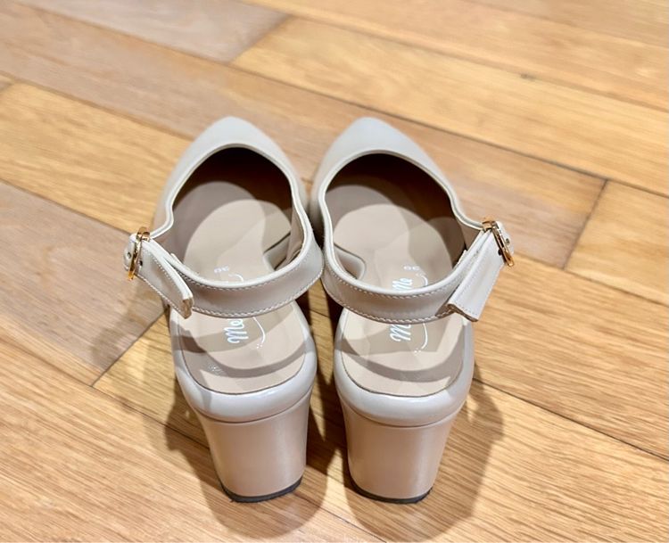 รองเท้าส้นสูง Merely Me รุ่น Alice สีครีม รูปที่ 3