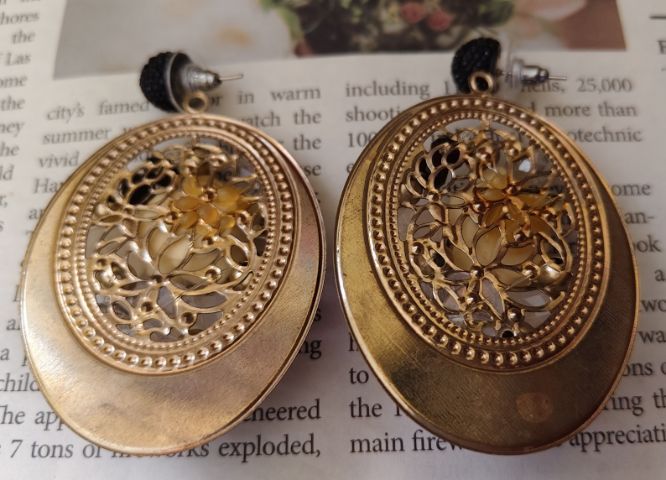 ต่างหูวินเทจ ใส่ได้2แบบ รูปที่ 5