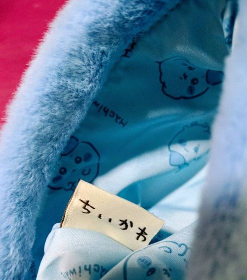 กระเป๋าหูรูด หน้าแมวชิอิคาว่า Chiikawa แท้จากญี่ปุ่น รูปที่ 5