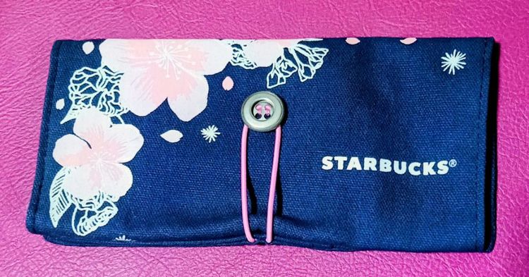 ถุงStabucks Sakura Foldable Bag