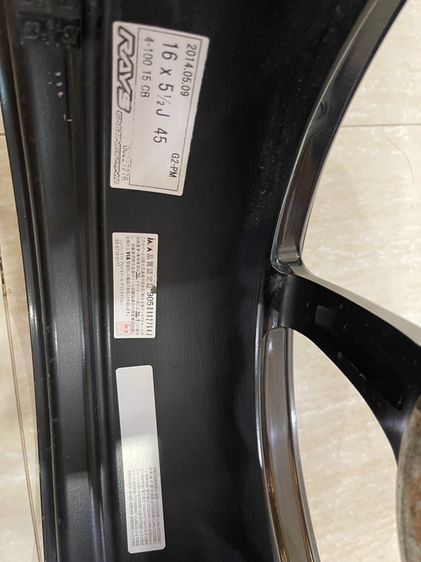 ล้อแท้ volk racing g2 progressive รูปที่ 4