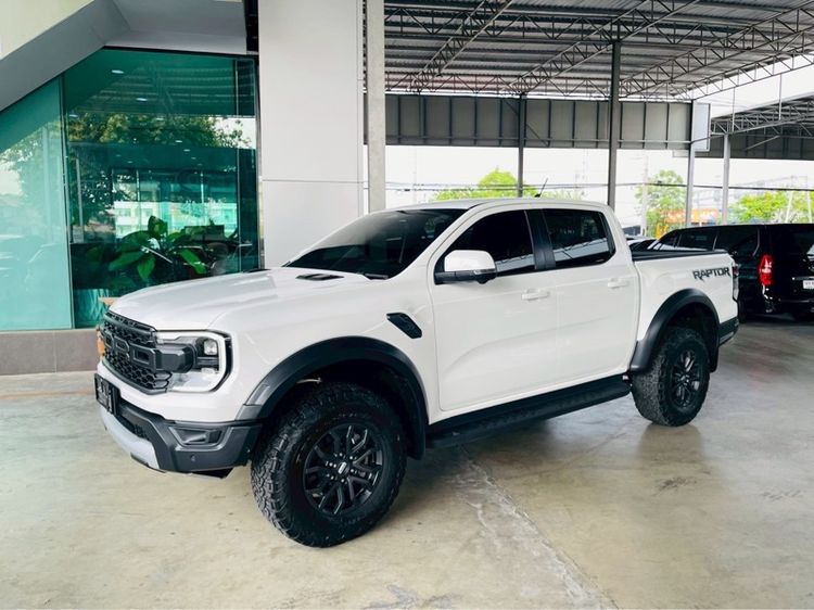 Ford Ranger 2023 Raptor 3.0 4WD Pickup เบนซิน ไม่ติดแก๊ส เกียร์อัตโนมัติ ขาว รูปที่ 4