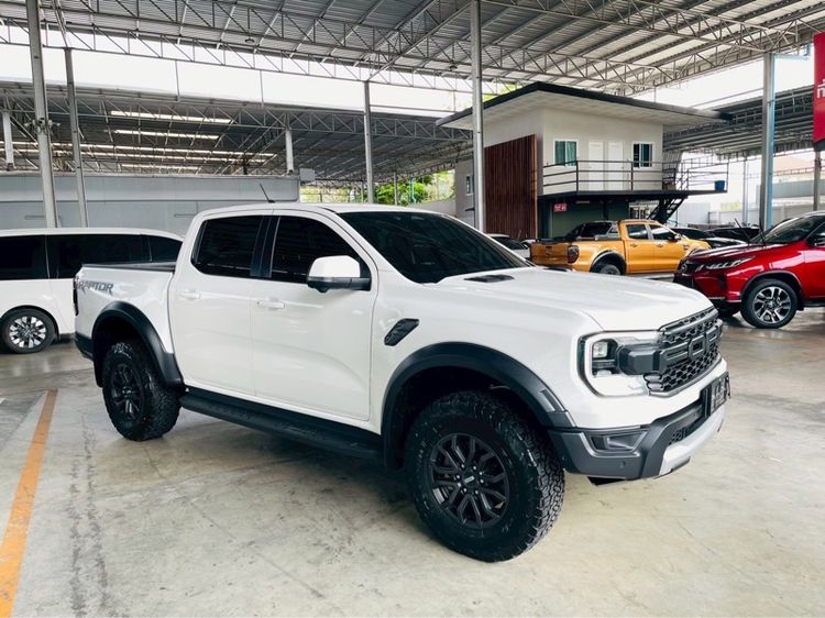 รถ Ford Ranger Raptor 3.0 4WD สี ขาว