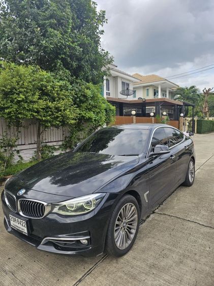 BMW Series 3 2019 320d Sedan ดีเซล ไม่ติดแก๊ส เกียร์อัตโนมัติ ดำ รูปที่ 3