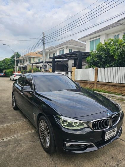 BMW Series 3 2019 320d Sedan ดีเซล ไม่ติดแก๊ส เกียร์อัตโนมัติ ดำ รูปที่ 4