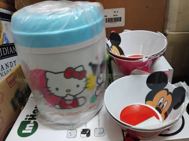 ของสะสมเซเว่น,กระติกน้ำ ชุดชามดิสนีย์2ชุด4ชาม รูปที่ 5