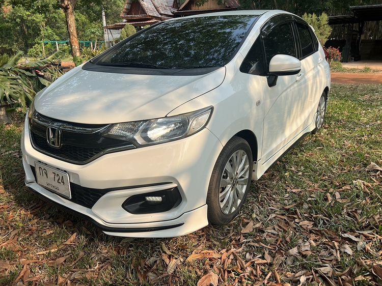 Honda Jazz 2018 1.5 V i-VTEC Sedan เบนซิน ไม่ติดแก๊ส เกียร์อัตโนมัติ ขาว รูปที่ 3