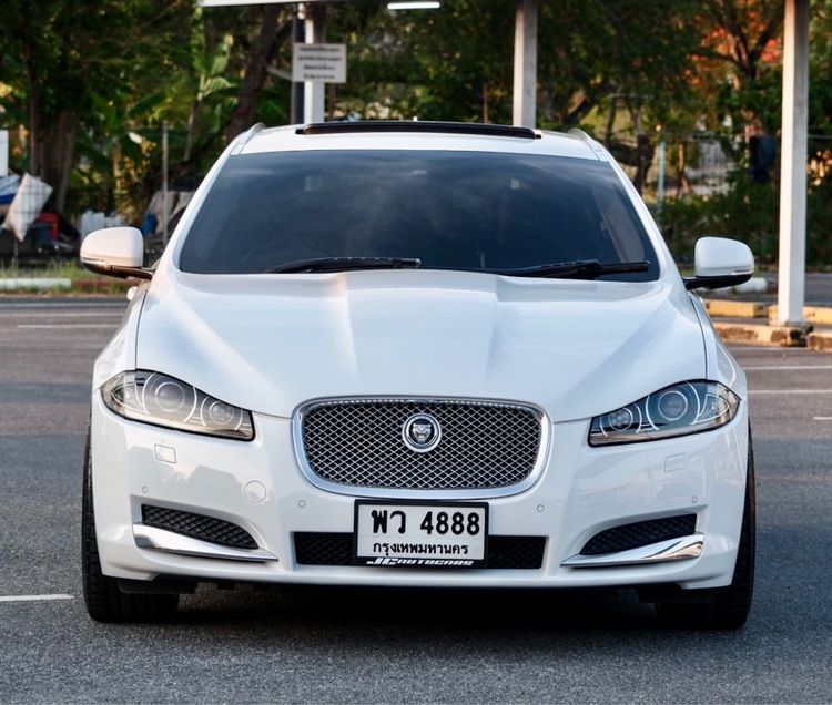 Jaguar XF-Series 2013 2.2 Sedan ดีเซล ไม่ติดแก๊ส เกียร์อัตโนมัติ ขาว รูปที่ 2