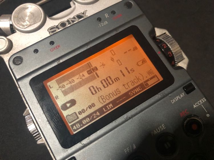 เครื่องเล่น SONY PCM D50 รูปที่ 8