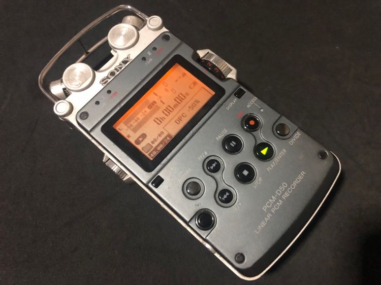 เครื่องเล่น SONY PCM D50 รูปที่ 7