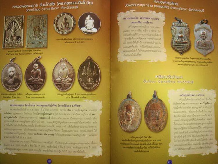 หนังสือพระดีศรีเมืองชล โดยครูดุก พัทยา สภาพใหม่มือ 1 ความหนา 192 หน้า ปกแข็งกระดาษอย่างดี ภาพสีทั้งเล่ม รูปที่ 6