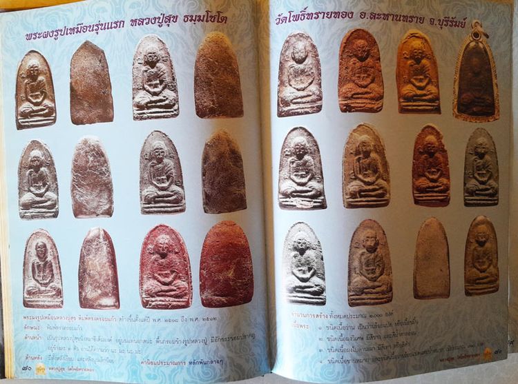 หนังสือพระครูภาวนาภิมณฑ์ (หลวงปู่สุข ธมฺมโชโต) วัดโพธิ์ทรายทอง อ.ละหานทราย จ.บุรีรัมย์ จัดทำโดย นิตยสารมรดกพระเครื่อง รวบรวมประวัติและภาพวัต รูปที่ 6