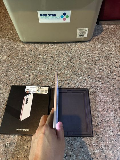ขายSamsungFold6สีใหม่หายากPinkยกกล่องอุปกรยังไม่แกะ512กิ๊กจอไม่มีจุดไม่มีเส้นหายากใช้งานดีมากกกกก รูปที่ 5