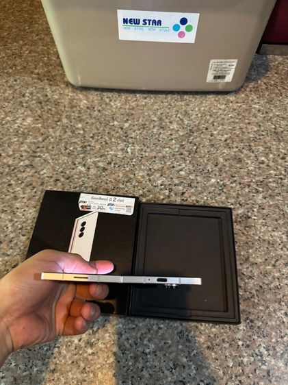 ขายSamsungFold6สีใหม่หายากPinkยกกล่องอุปกรยังไม่แกะ512กิ๊กจอไม่มีจุดไม่มีเส้นหายากใช้งานดีมากกกกก รูปที่ 4