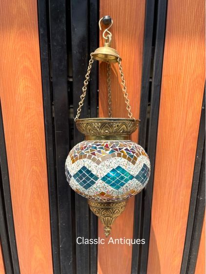 โคมไฟแขวนโมเสก สะสม รูปที่ 2