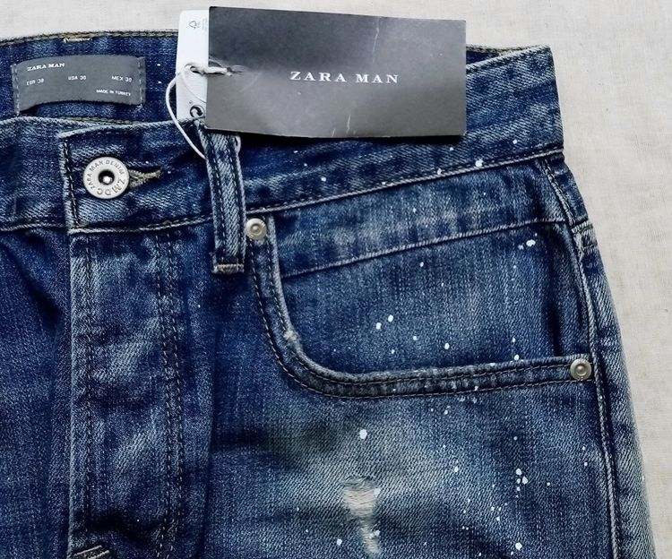 ใหม่เอี่ยม ป้ายห้อย ยีนส์ ZARA MAN