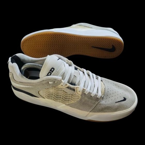 ขาว หนังแท้ รองเท้าผ้าใบ UK 8.5 | EU 42 2/3 | US 9 Nike Adidas Lacombe Spezial size 46 28.5cm