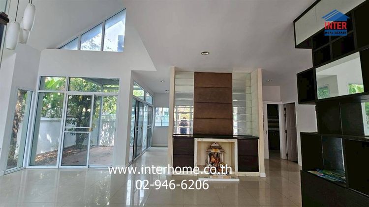 บ้านเดี่ยว 2 ชั้น 70 ตร.ว. หมู่บ้านดิเอสทาน่า พระราม5 ถนนนครอินทร์ ถนนบางกรวย-ไทรน้อย บางกรวย นนทบุรี รูปที่ 3