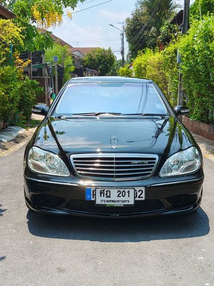 Mercedes-Benz S-Class 2004 S280 Sedan เบนซิน เกียร์อัตโนมัติ ดำ รูปที่ 2