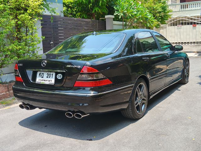 Mercedes-Benz S-Class 2004 S280 Sedan เบนซิน เกียร์อัตโนมัติ ดำ รูปที่ 4