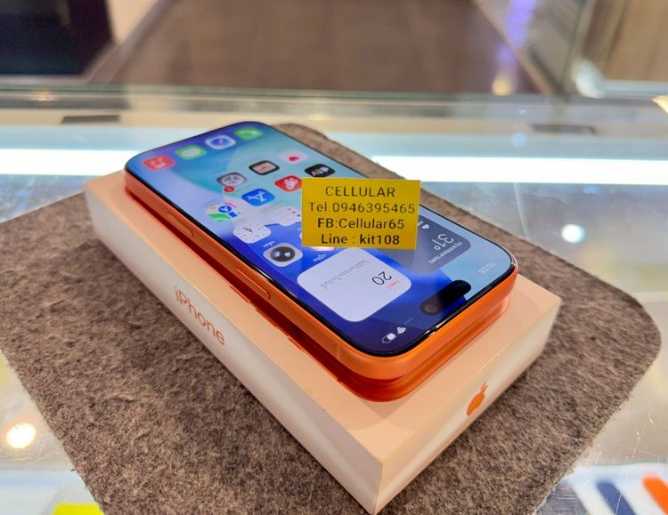 iPhone 17 Pro 256GB Batt100 สวยไร้รอย ประกันศูนย์ไทย5เดือนกว่า ครบกล่อง รูปที่ 3