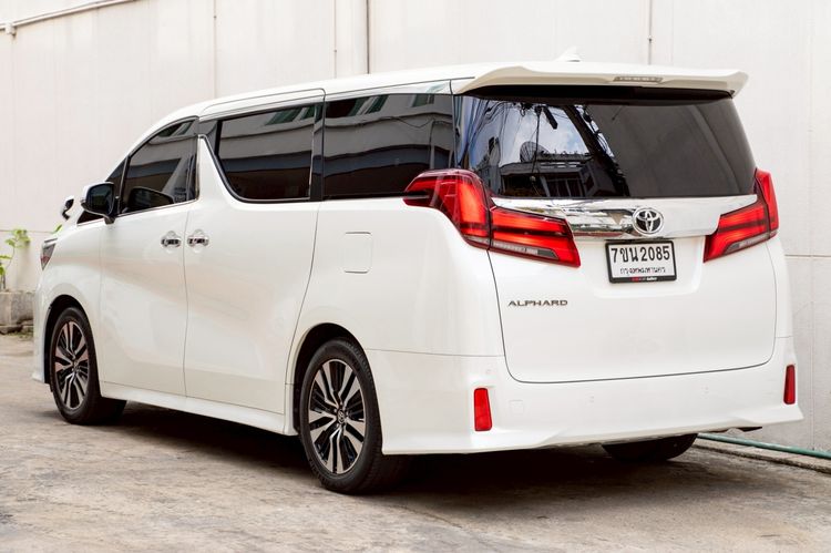 Toyota Alphard 2019 2.5 S C-Package Van เบนซิน ไม่ติดแก๊ส เกียร์อัตโนมัติ ขาว รูปที่ 3