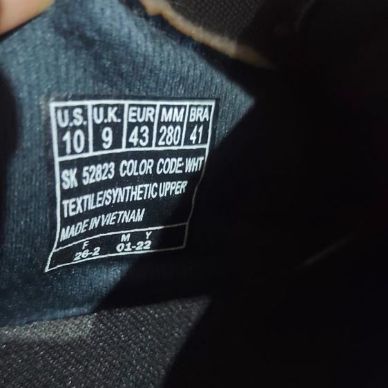 Sketchers slip on  ไซส์ 42 26.5cm. รูปที่ 7