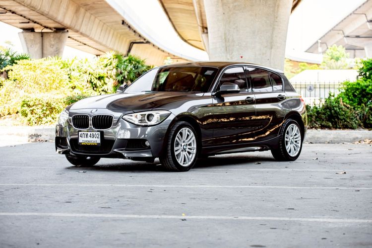 BMW Series 1 2015 116i Sedan เบนซิน เกียร์อัตโนมัติ เทา รูปที่ 3