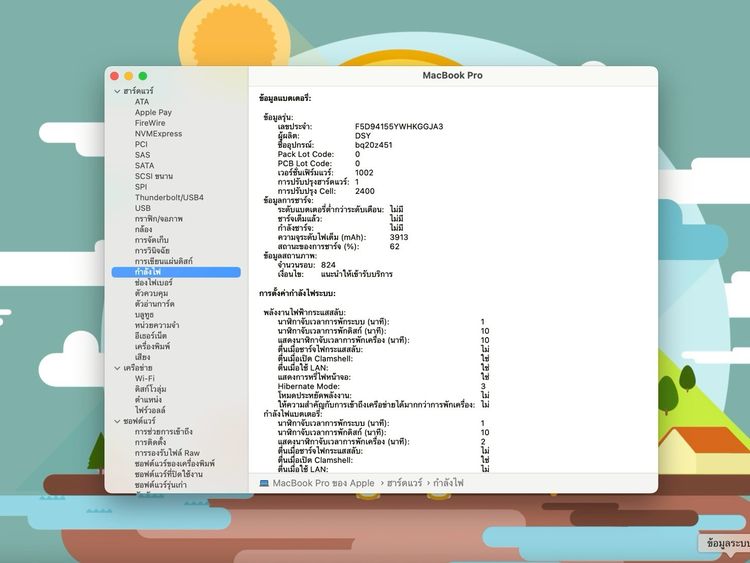 MacBook Pro (13.3-inch,2019 Two Thunderbolt 3 ports) Ram8GB SSD256GB SpaceGray  รูปที่ 14
