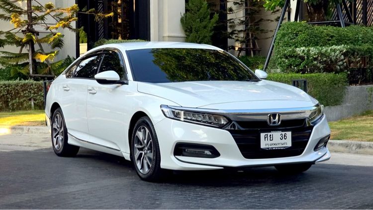 Honda Accord 2020 1.5 Turbo EL Sedan เบนซิน ไม่ติดแก๊ส เกียร์อัตโนมัติ ขาว รูปที่ 1