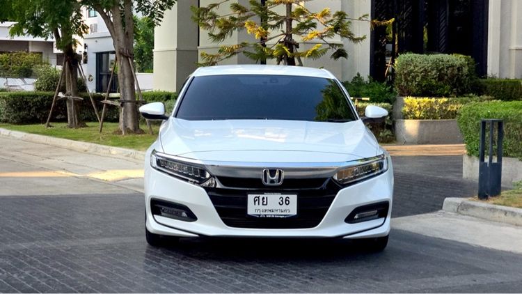 Honda Accord 2020 1.5 Turbo EL Sedan เบนซิน ไม่ติดแก๊ส เกียร์อัตโนมัติ ขาว รูปที่ 2